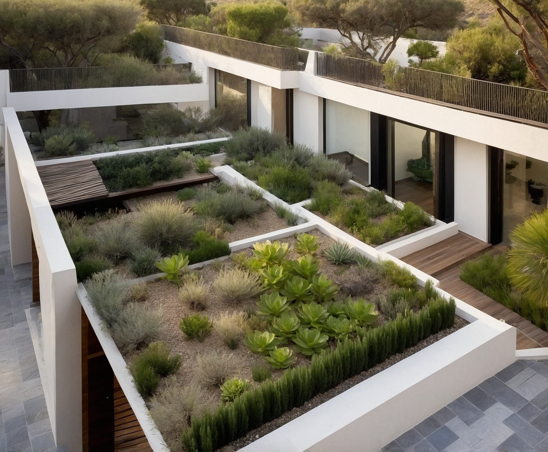 Jardín ecológico y diseño sostenible