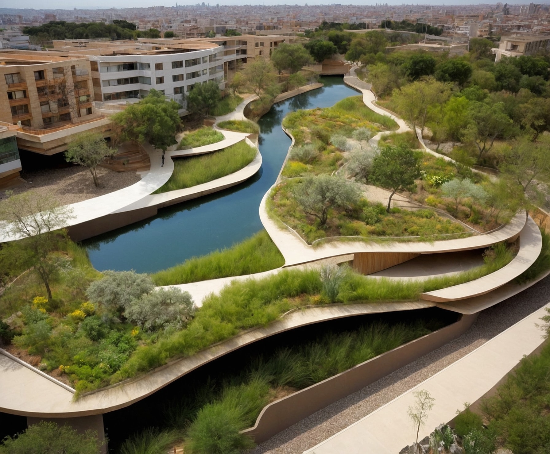 Transformación ecológica de espacios verdes.